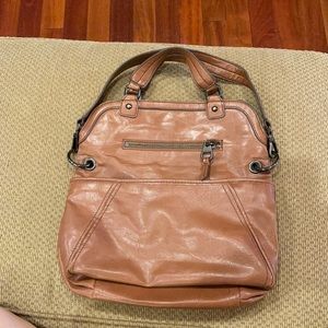 Tan leather Nine West Hand bag